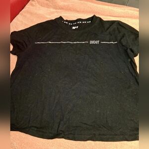 DKNY Women's Black Short Sleeve Tee